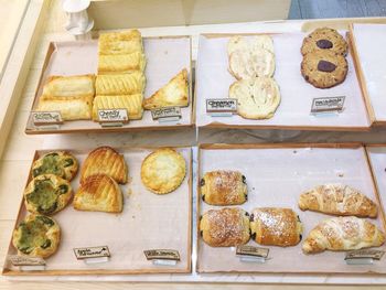 Close-up of food on table