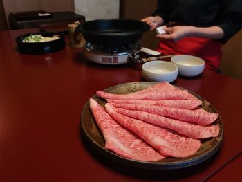 Sukiyaki in japan