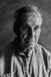 Close-up portrait of man