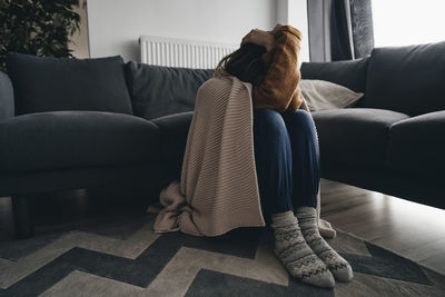 Sitting woman