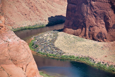 Scenic view of lake