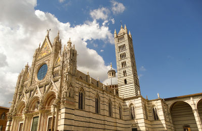 Low angle view of cathedral against sky