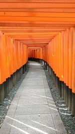 Corridor in fushimi inari shrine