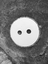 Directly above shot of spiral staircase