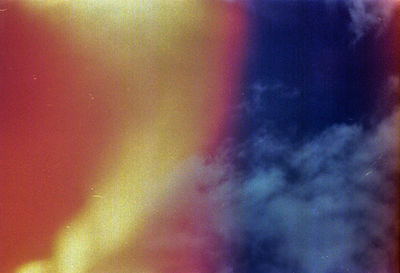 Low angle view of sky at night