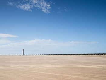 Built structure against blue sky