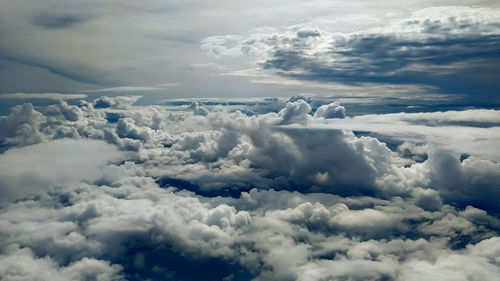 Scenic view of clouds in sky