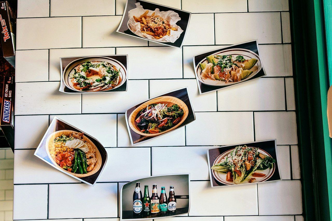 HIGH ANGLE VIEW OF BREAKFAST ON TABLE