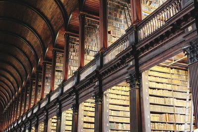 Interior of library