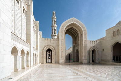 Low angle view of church