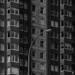 Low angle view of modern building