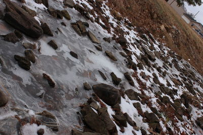 Full frame shot of snow