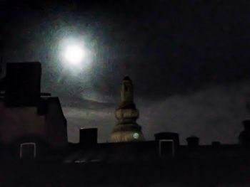 Low angle view of church against sky