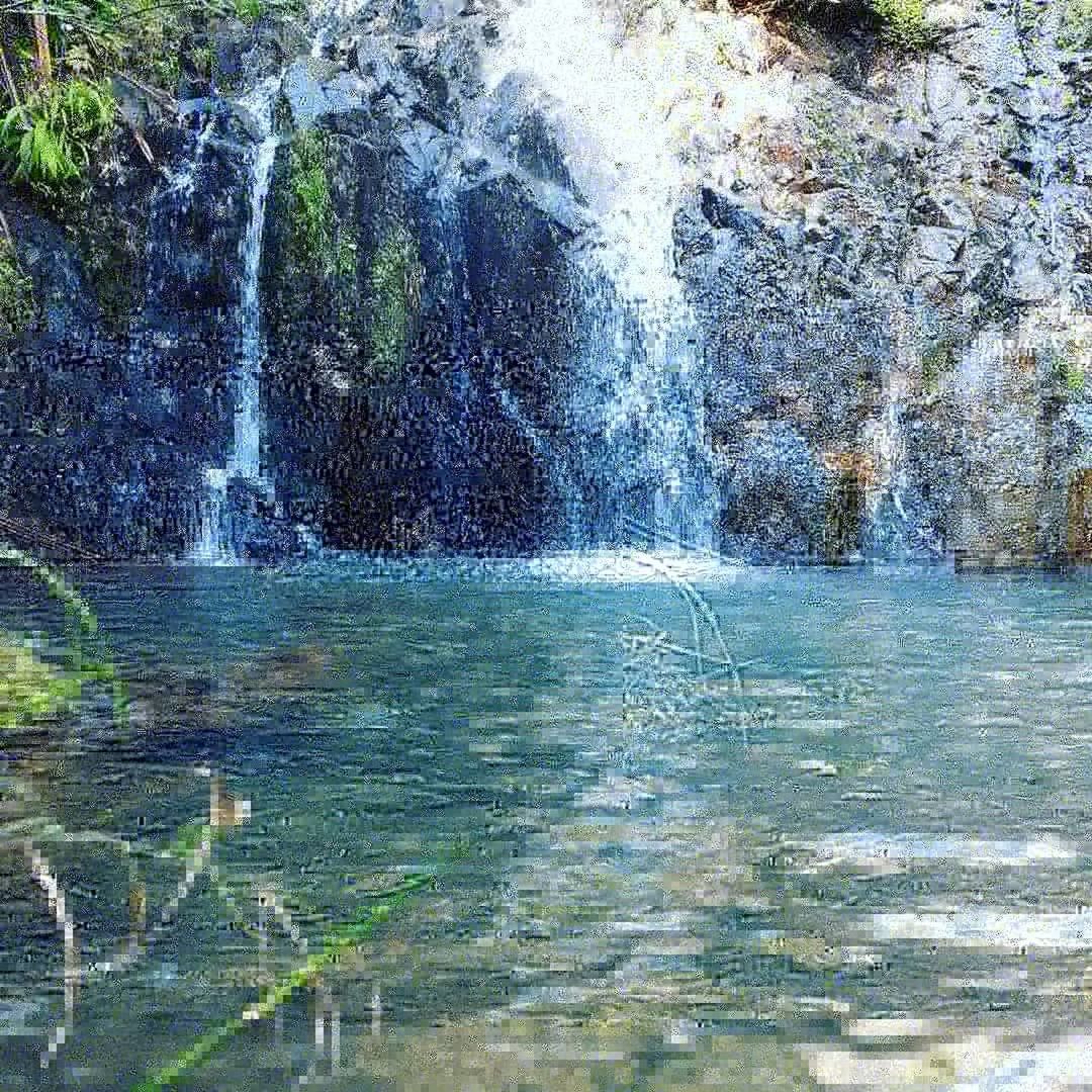 VIEW OF WATERFALL