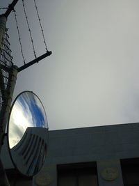 Low angle view of building against sky