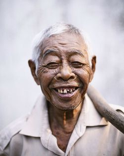 Portrait of young woman