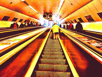 Railroad station platform