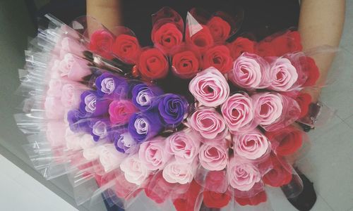 Multi colored flowers