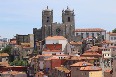 View of buildings in city