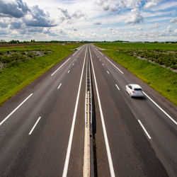 View of highway against sky