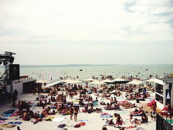 People on beach