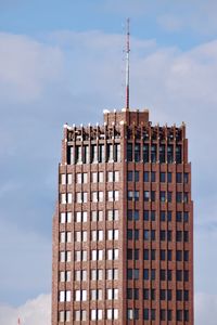 Low angle view of building against sky