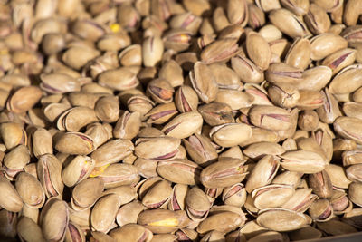 Full frame shot of roasted coffee beans