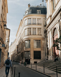 People walking on street