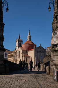 Low angle view of church