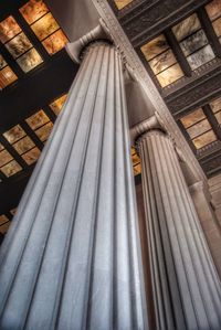 Low angle view of temple