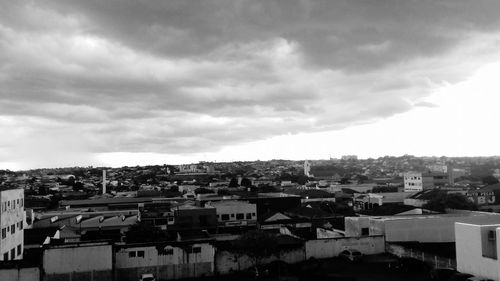 Cityscape against sky