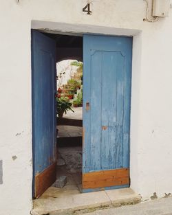 Entrance of house