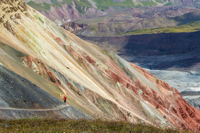 Scenic view of mountains