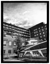 Low angle view of buildings against sky