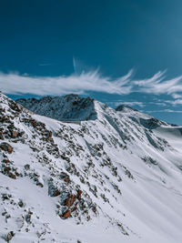 Stubai ski resort landscape