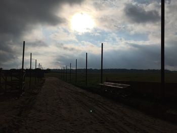 Landscape against sky