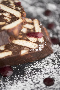 Close-up of cake