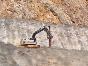 View of construction site