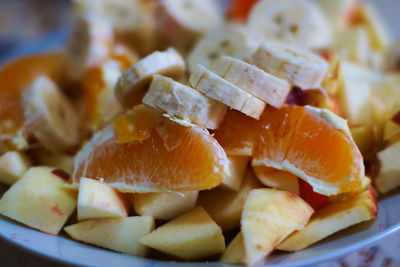 Close-up of food in plate