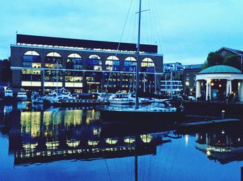 Built structure in water