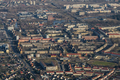 Aerial view of cityscape