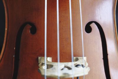 Close-up of guitar