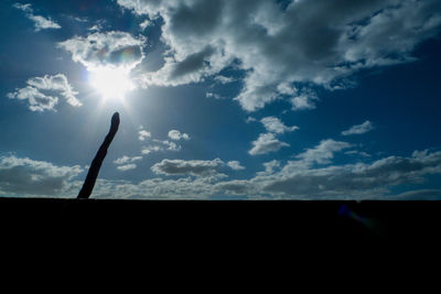 Low angle view of sky