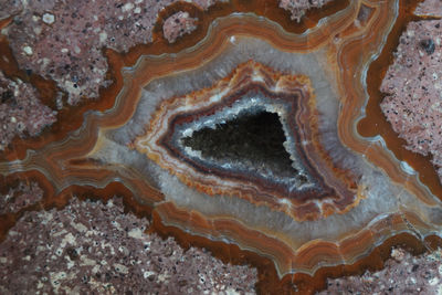 Full frame shot of rocks in water