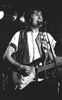 Young man playing guitar