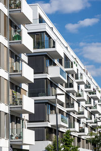 Low angle view of building against sky