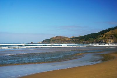 Scenic view of beach