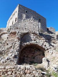 Low angle view of historical building