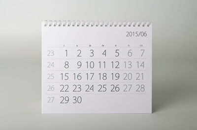 Close-up of text on white background