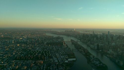 Aerial view of cityscape